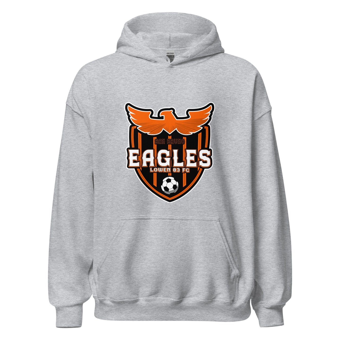 Classic | Hoodie | San Bruno Eagles | Shield Logo