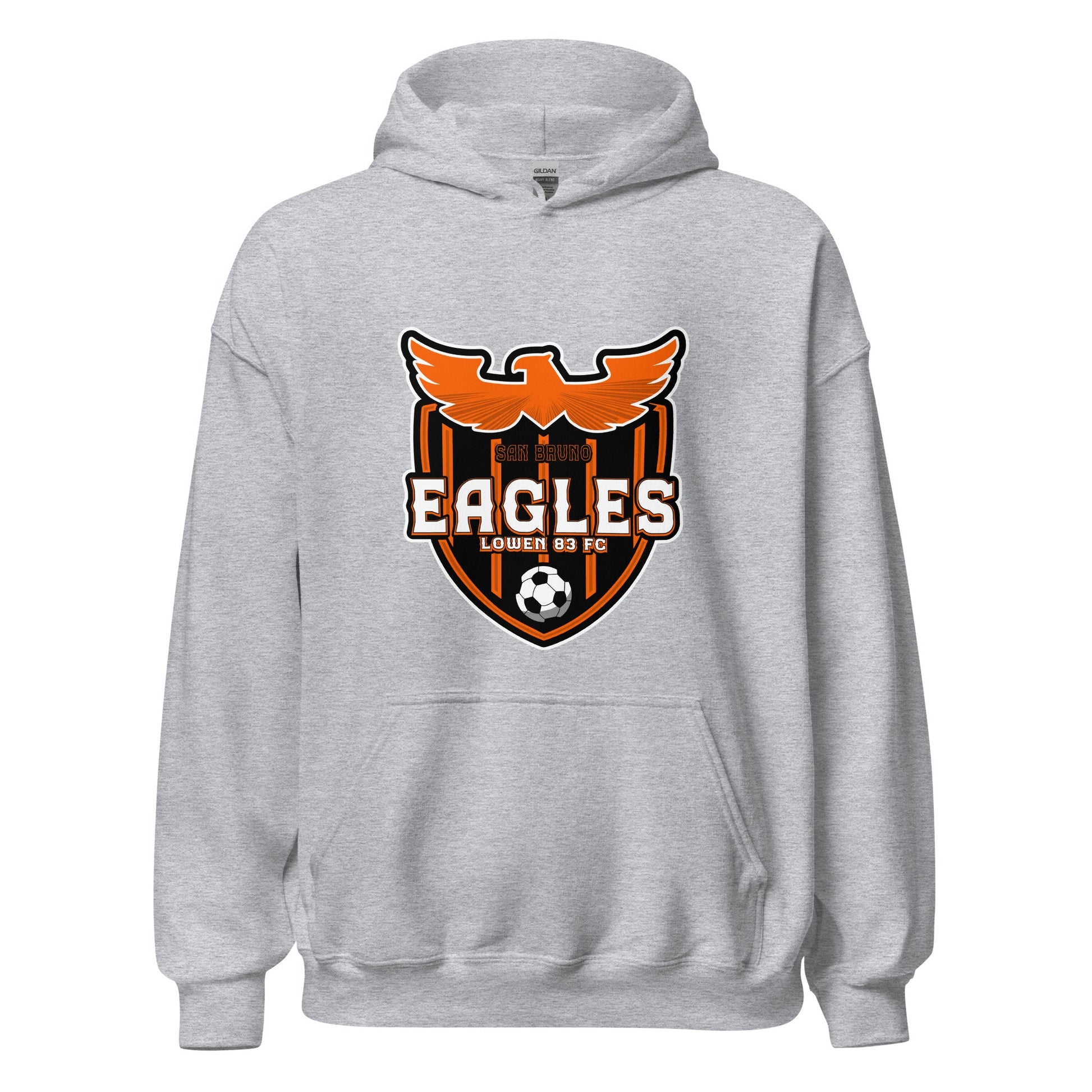 Classic | Hoodie | San Bruno Eagles | Shield Logo