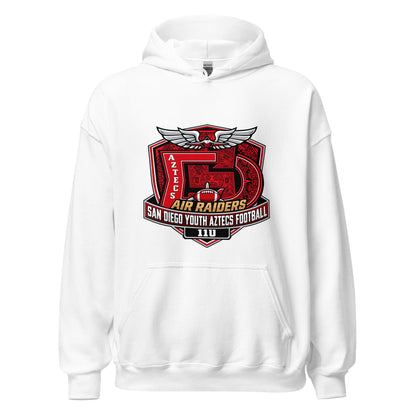 Classic | Hoodie | San Diego Youth Aztecs Football 11u Air Raiders | Shield Logo