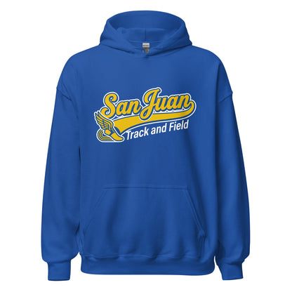 Classic | Hoodie | San Juan Track and Field | Script Logo