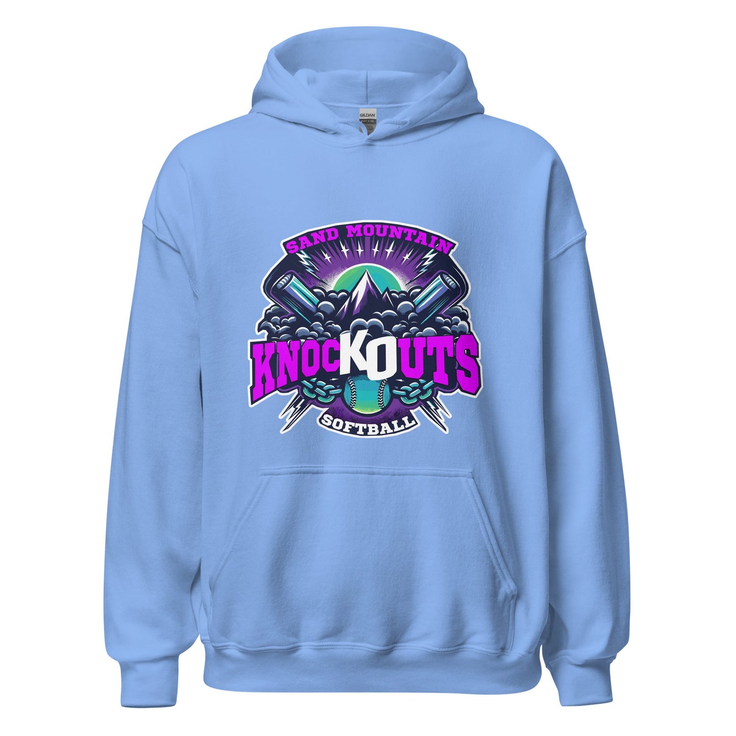 Classic | Hoodie | Sand Mountain Knockouts | Ball & Bat Logo
