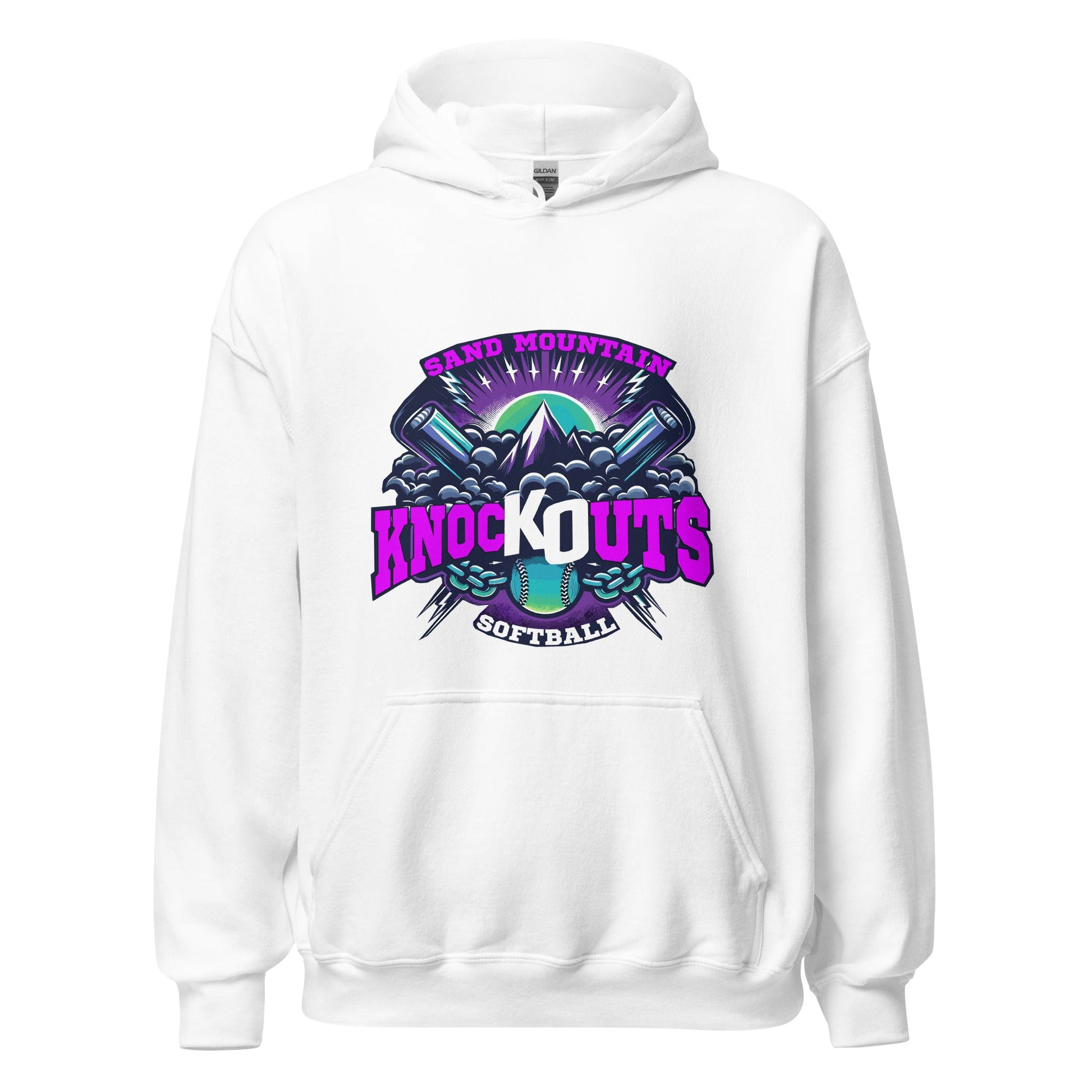 Classic | Hoodie | Sand Mountain Knockouts | Ball & Bat Logo