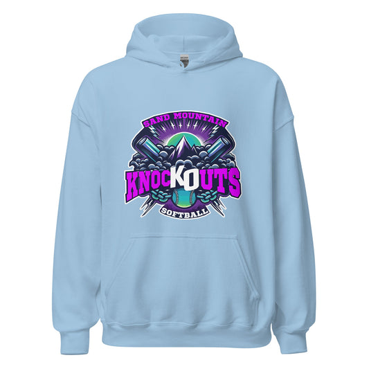 Classic | Hoodie | Sand Mountain Knockouts | Ball & Bat Logo