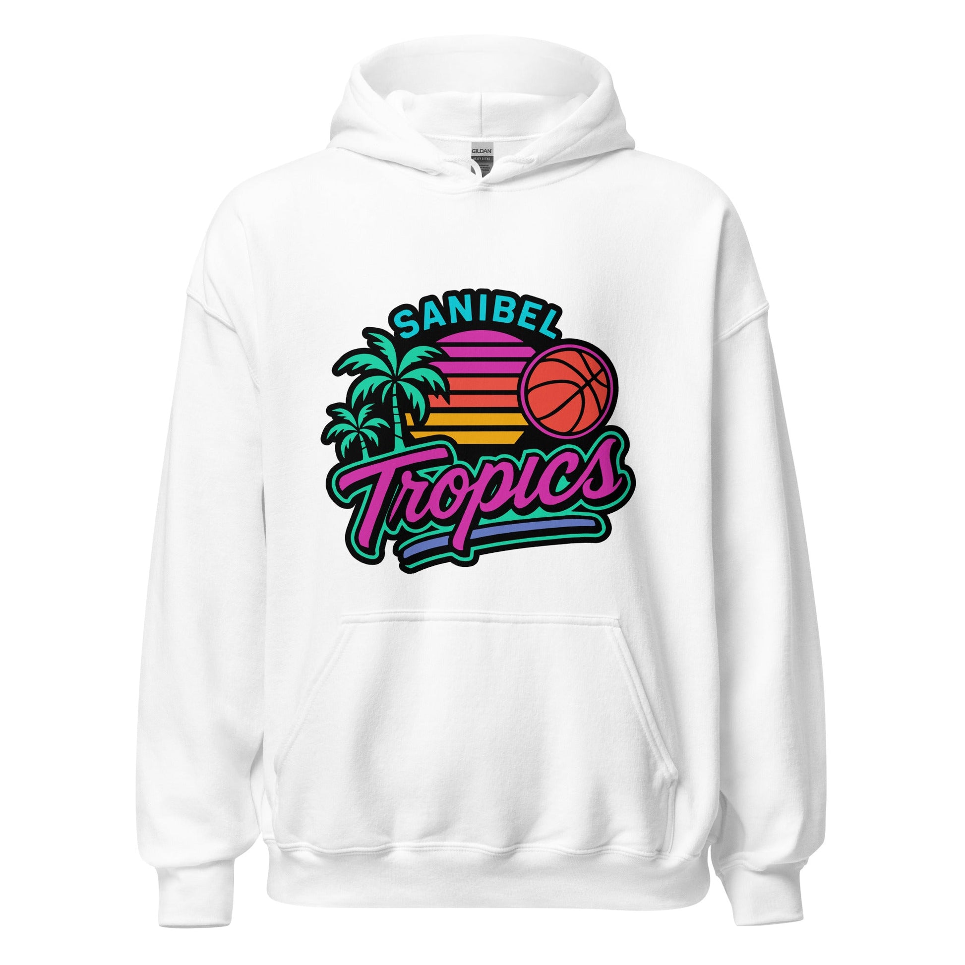 Classic | Hoodie | Sanibel Tropics | Coastal Clash Logo