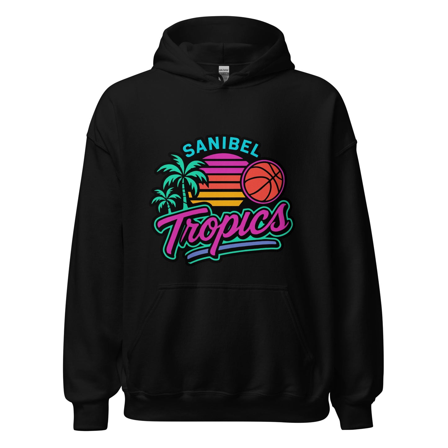 Classic | Hoodie | Sanibel Tropics | Coastal Clash Logo