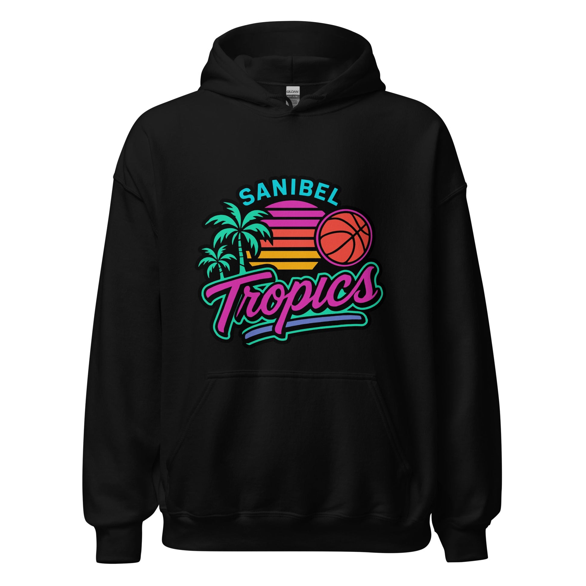 Classic | Hoodie | Sanibel Tropics | Coastal Clash Logo
