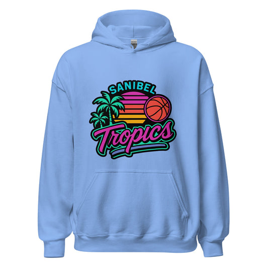 Classic | Hoodie | Sanibel Tropics | Coastal Clash Logo