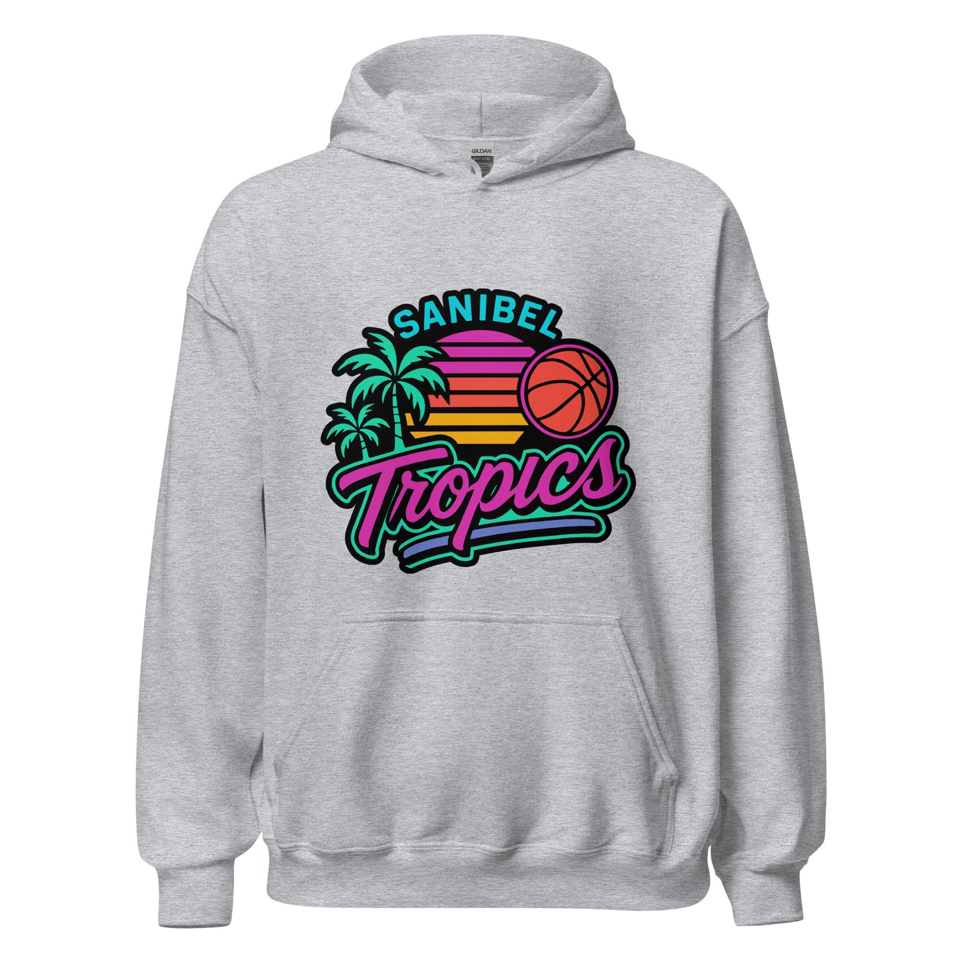 Classic | Hoodie | Sanibel Tropics | Coastal Clash Logo
