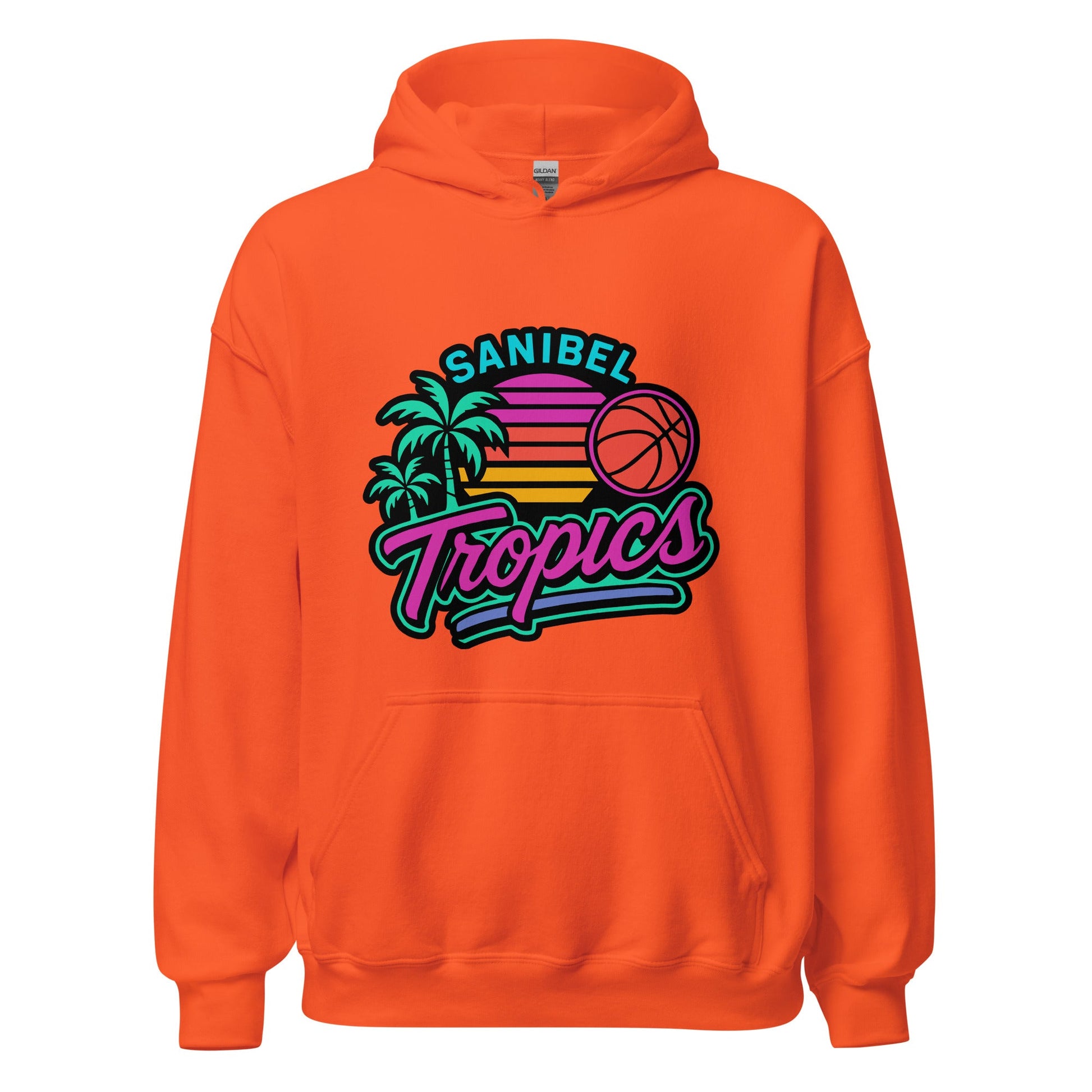 Classic | Hoodie | Sanibel Tropics | Coastal Clash Logo