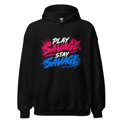 Classic | Hoodie | Savage Softball | Play Stay Logo