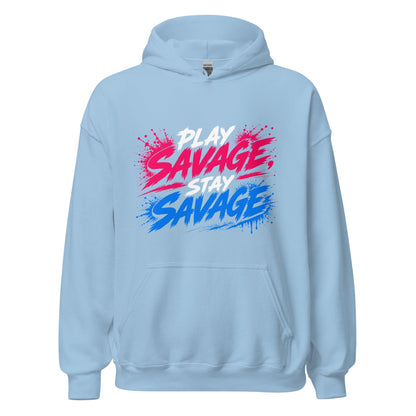Classic | Hoodie | Savage Softball | Play Stay Logo