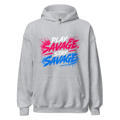 Classic | Hoodie | Savage Softball | Play Stay Logo