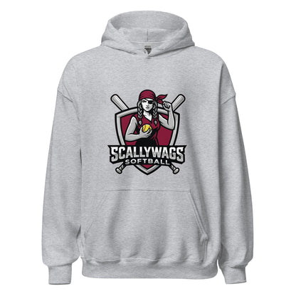 Classic | Hoodie | Scallywags Softball | Crest Logo