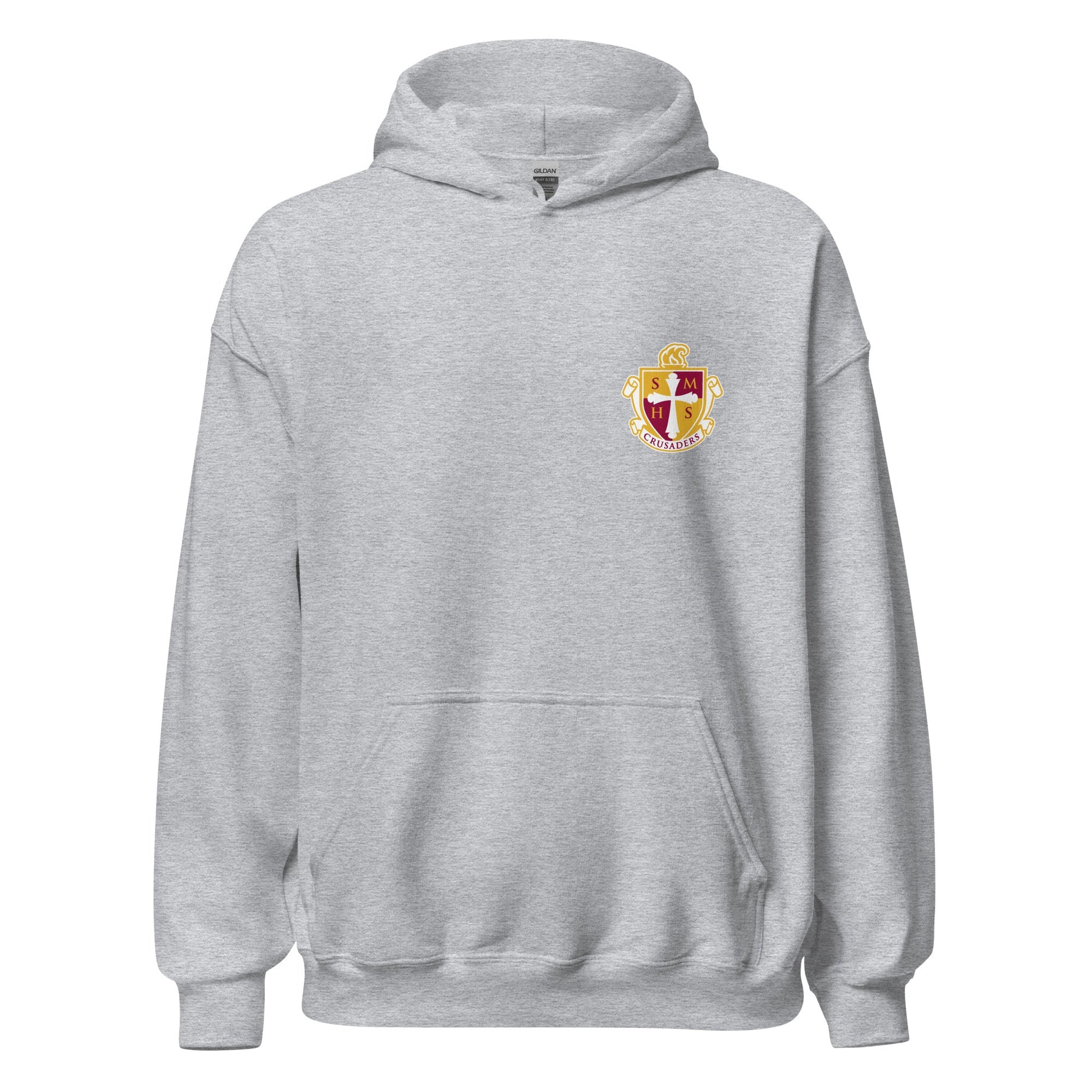 Classic | Hoodie | Scecina High School Track and Field | Crest Logo