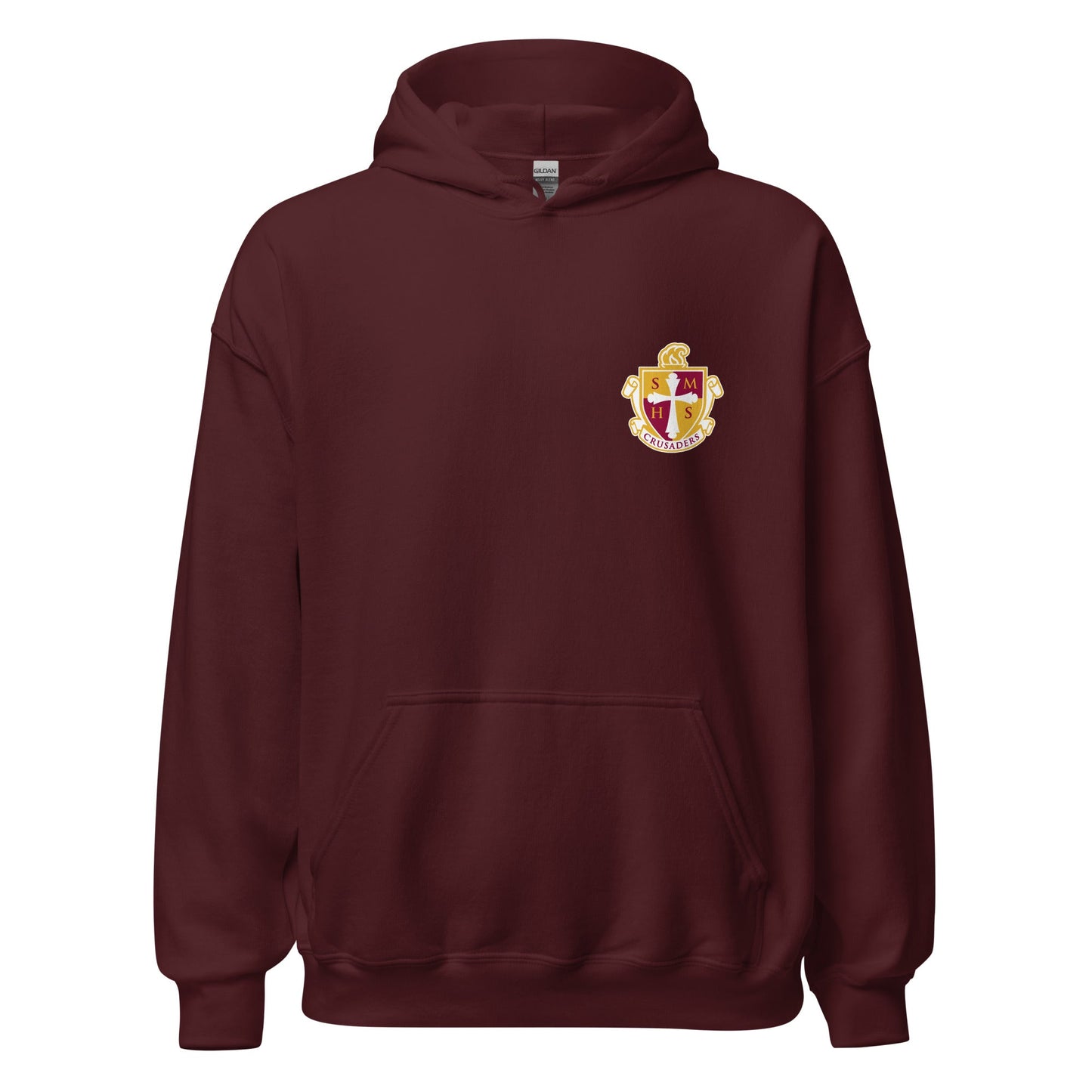 Classic | Hoodie | Scecina High School Track and Field | Crest Logo