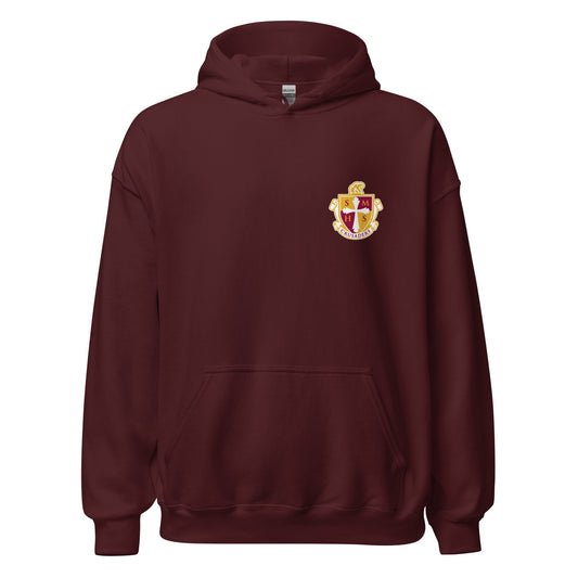 Classic | Hoodie | Scecina High School Track and Field | Crest Logo