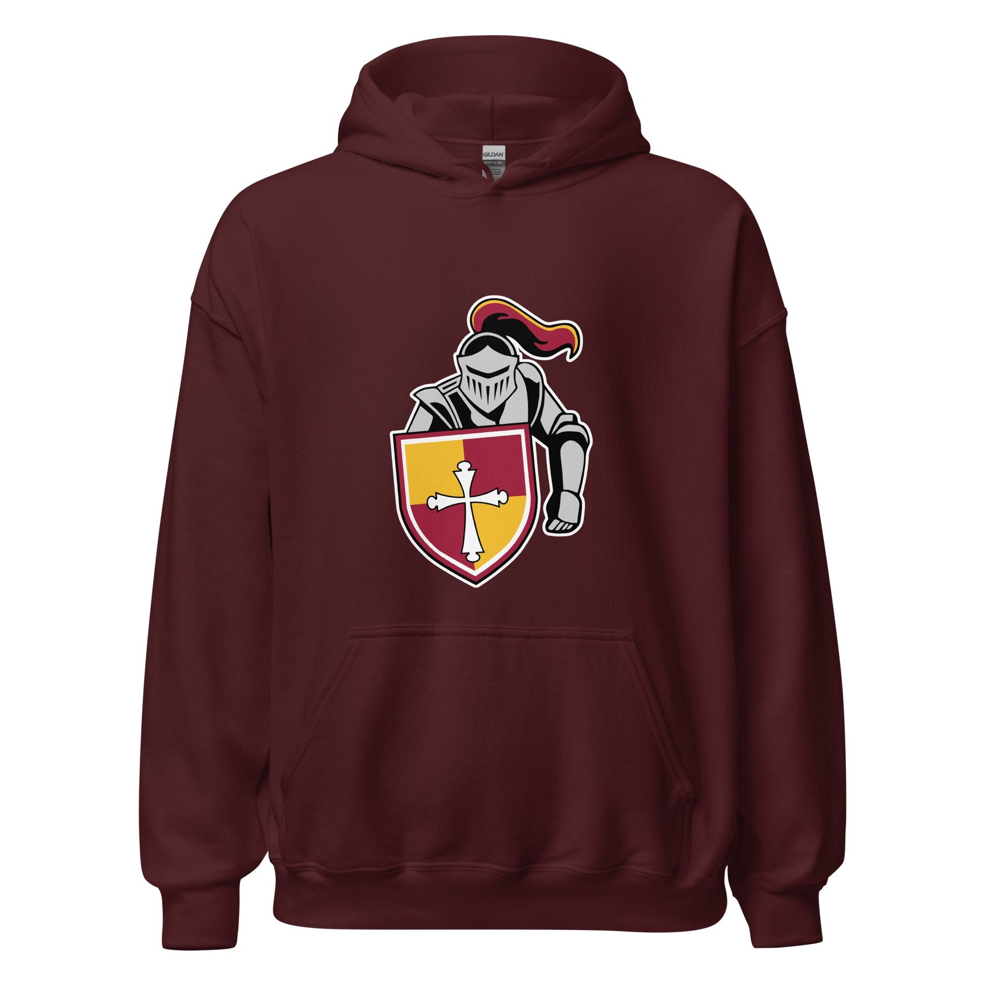 Classic | Hoodie | Scecina High School Track and Field | Crusader Logo