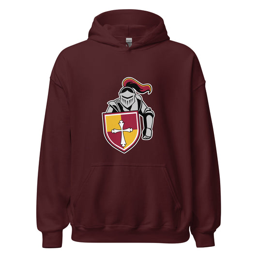 Classic | Hoodie | Scecina High School Track and Field | Crusader Logo