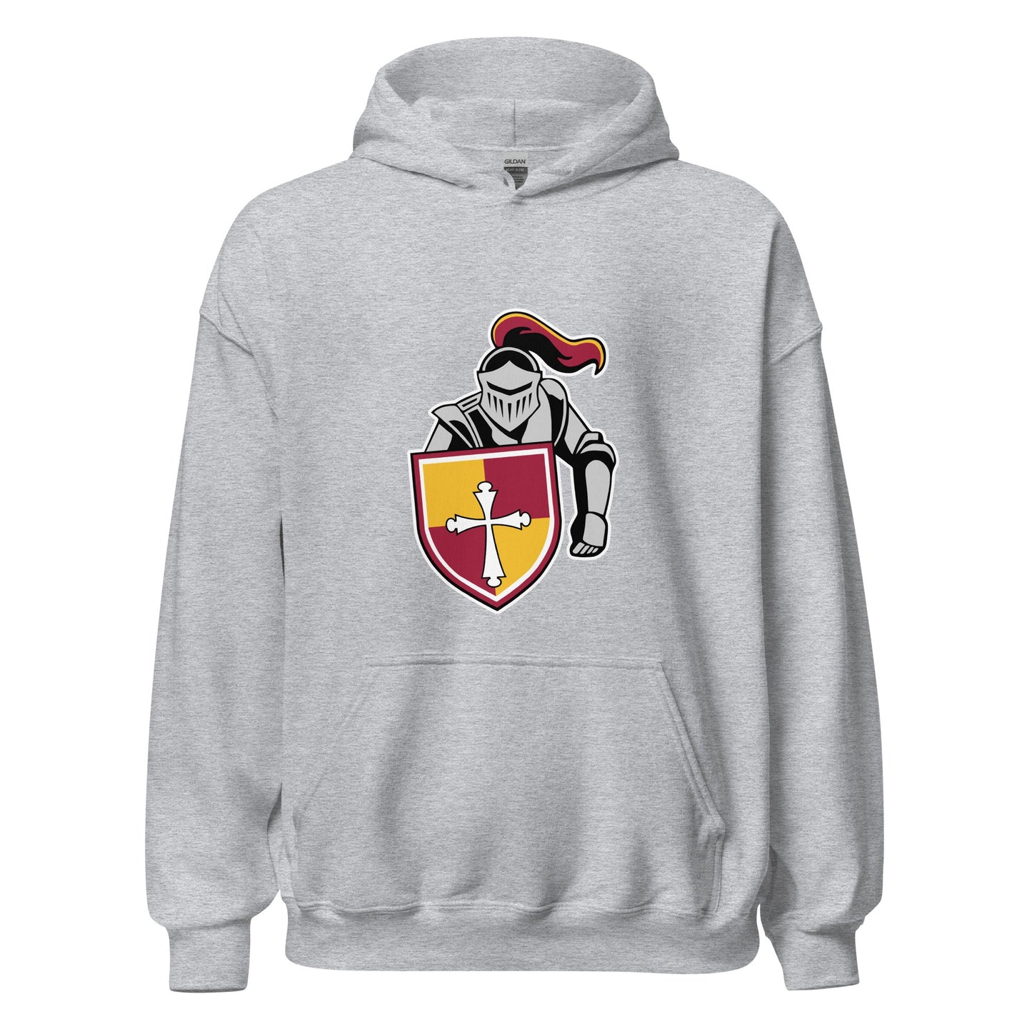 Classic | Hoodie | Scecina High School Track and Field | Crusader Logo