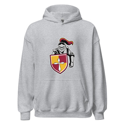 Classic | Hoodie | Scecina High School Track and Field | Crusader Logo