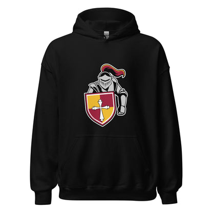 Classic | Hoodie | Scecina High School Track and Field | Crusader Logo