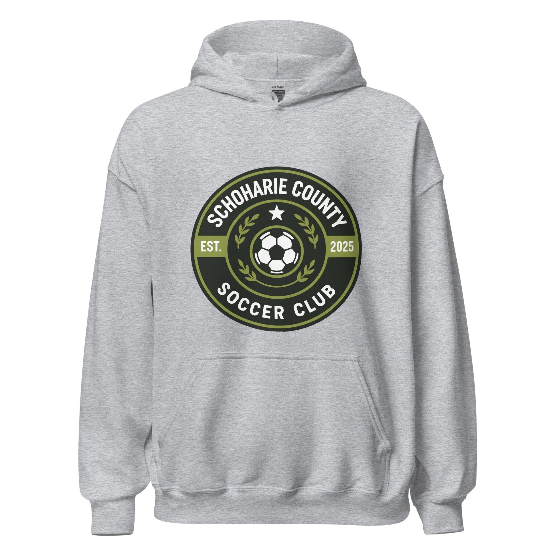 Classic | Hoodie | Schoharie County Soccer Club | Badge Logo