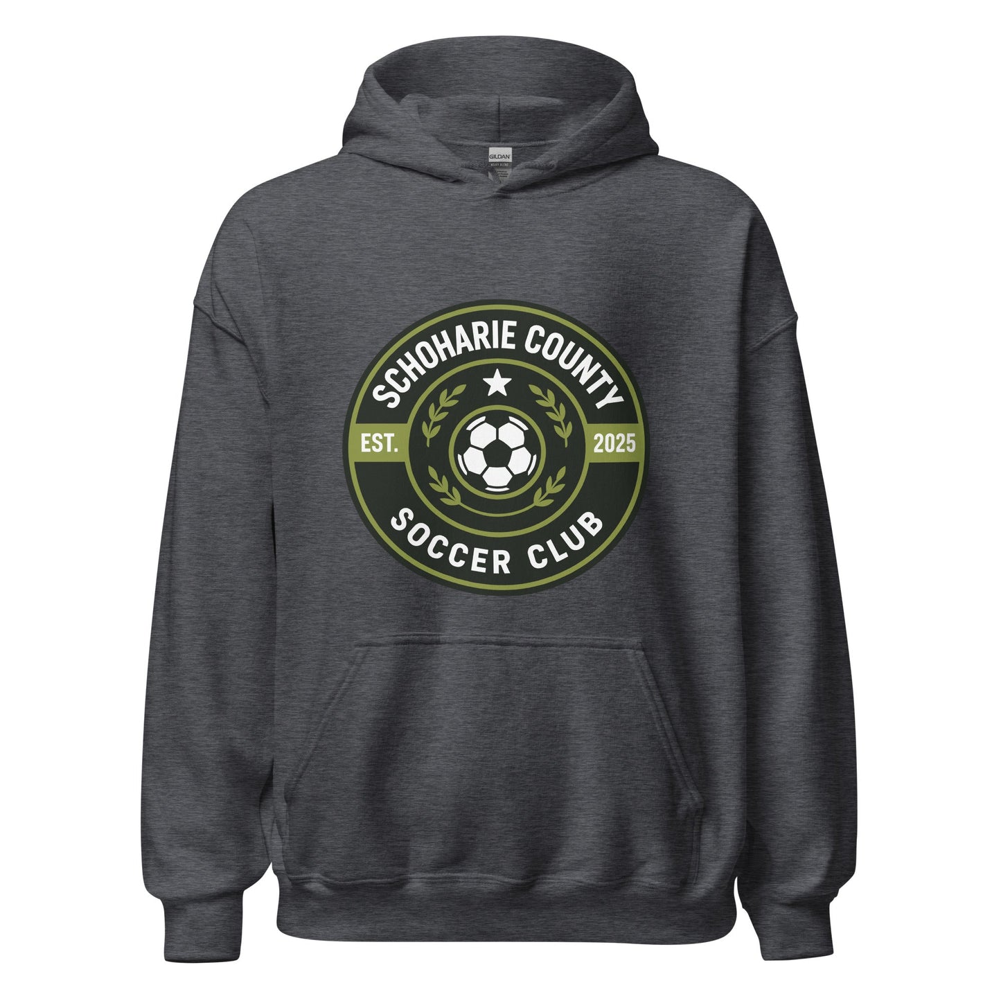 Classic | Hoodie | Schoharie County Soccer Club | Badge Logo