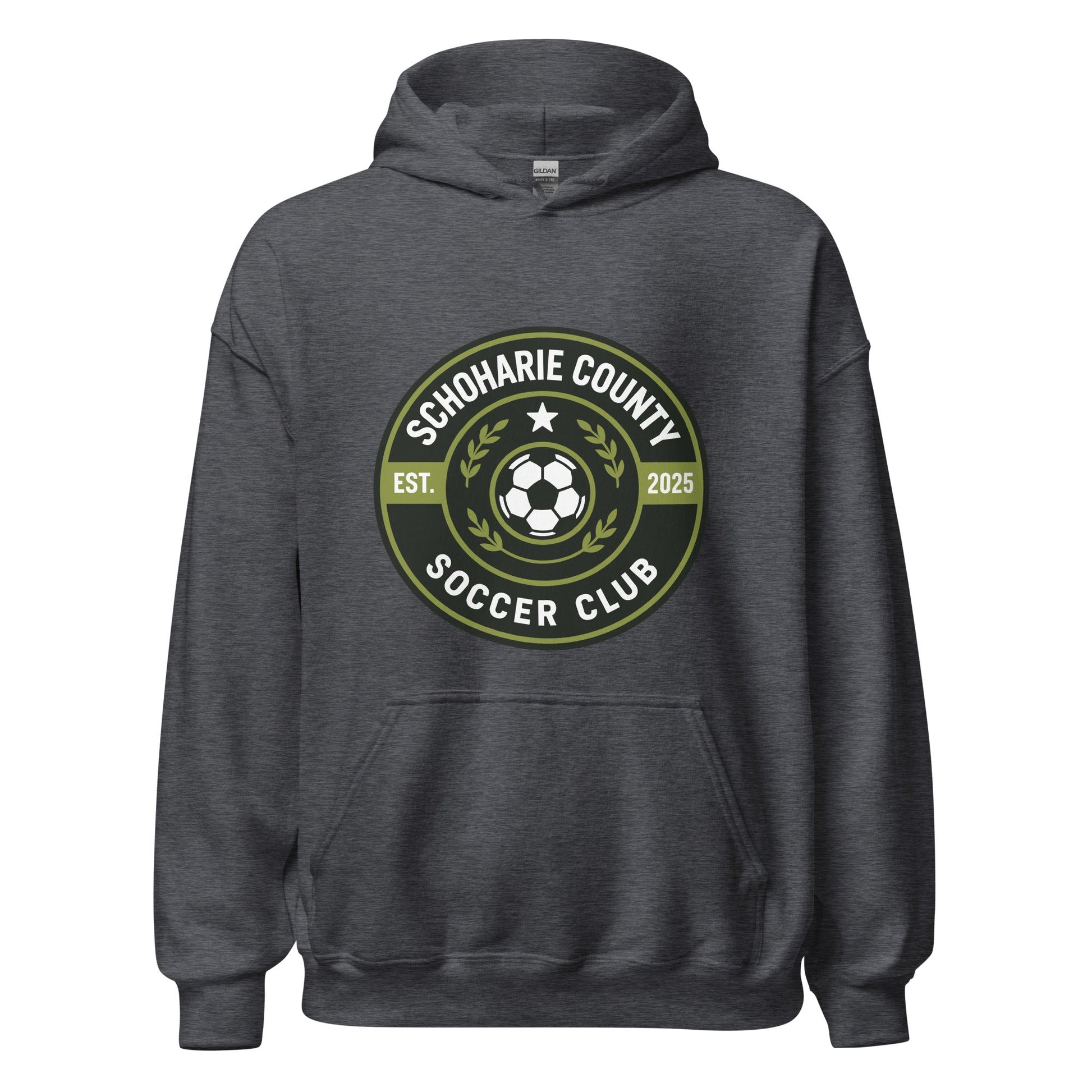 Classic | Hoodie | Schoharie County Soccer Club | Badge Logo