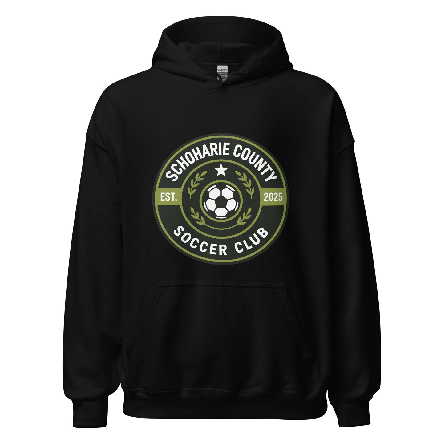 Classic | Hoodie | Schoharie County Soccer Club | Badge Logo
