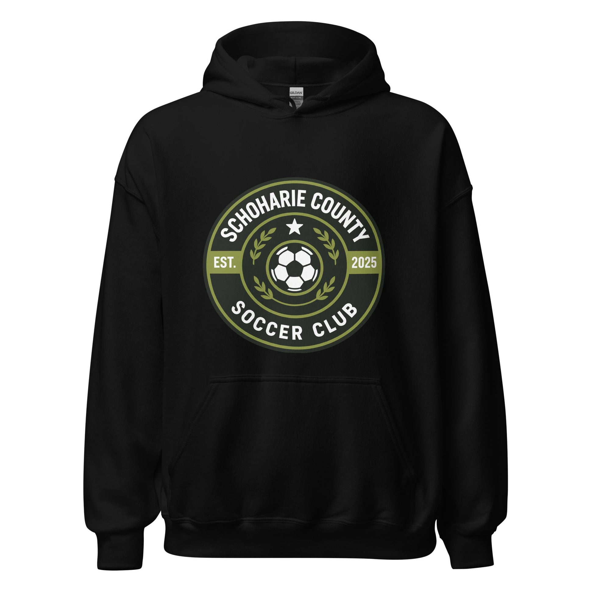 Classic | Hoodie | Schoharie County Soccer Club | Badge Logo