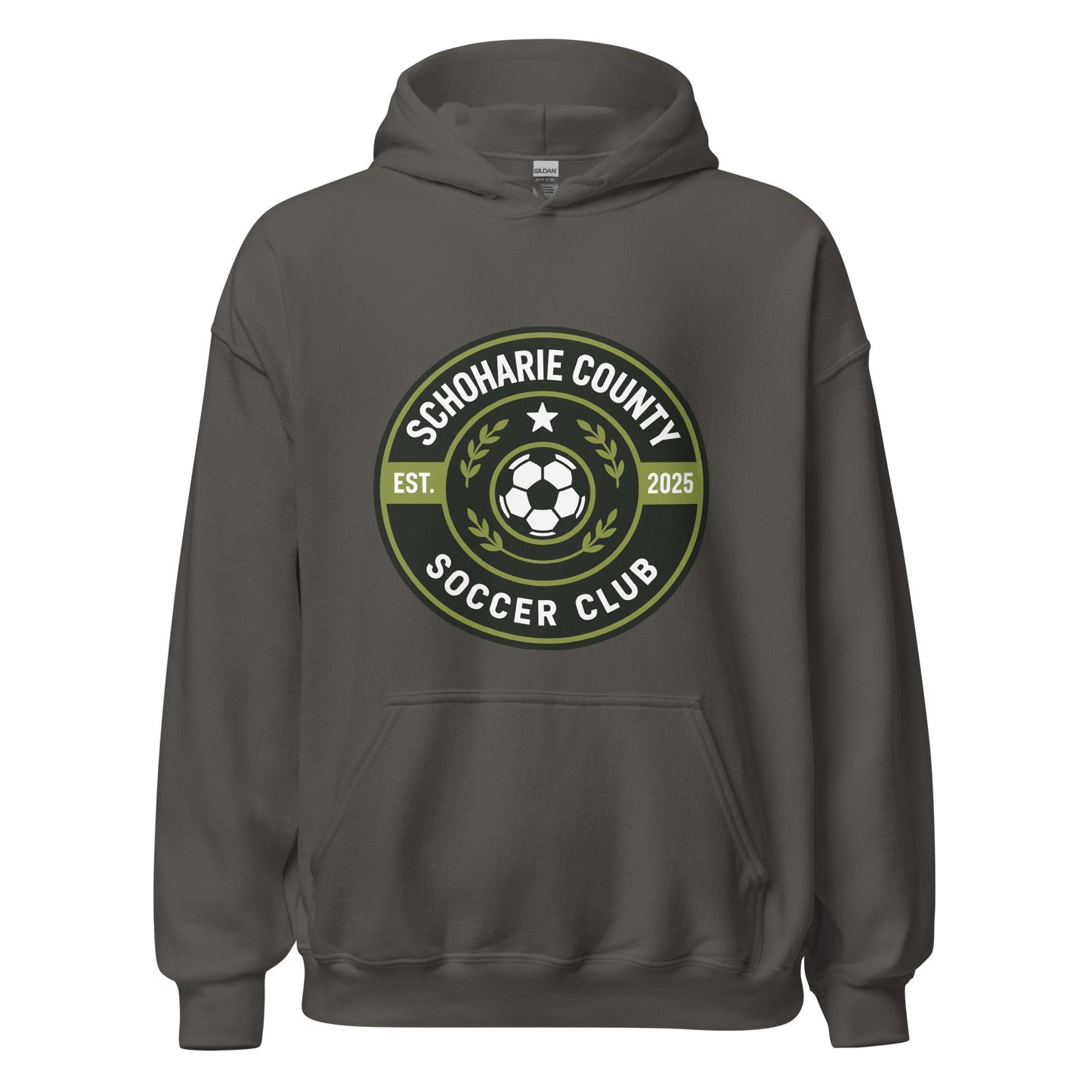 Classic | Hoodie | Schoharie County Soccer Club | Badge Logo