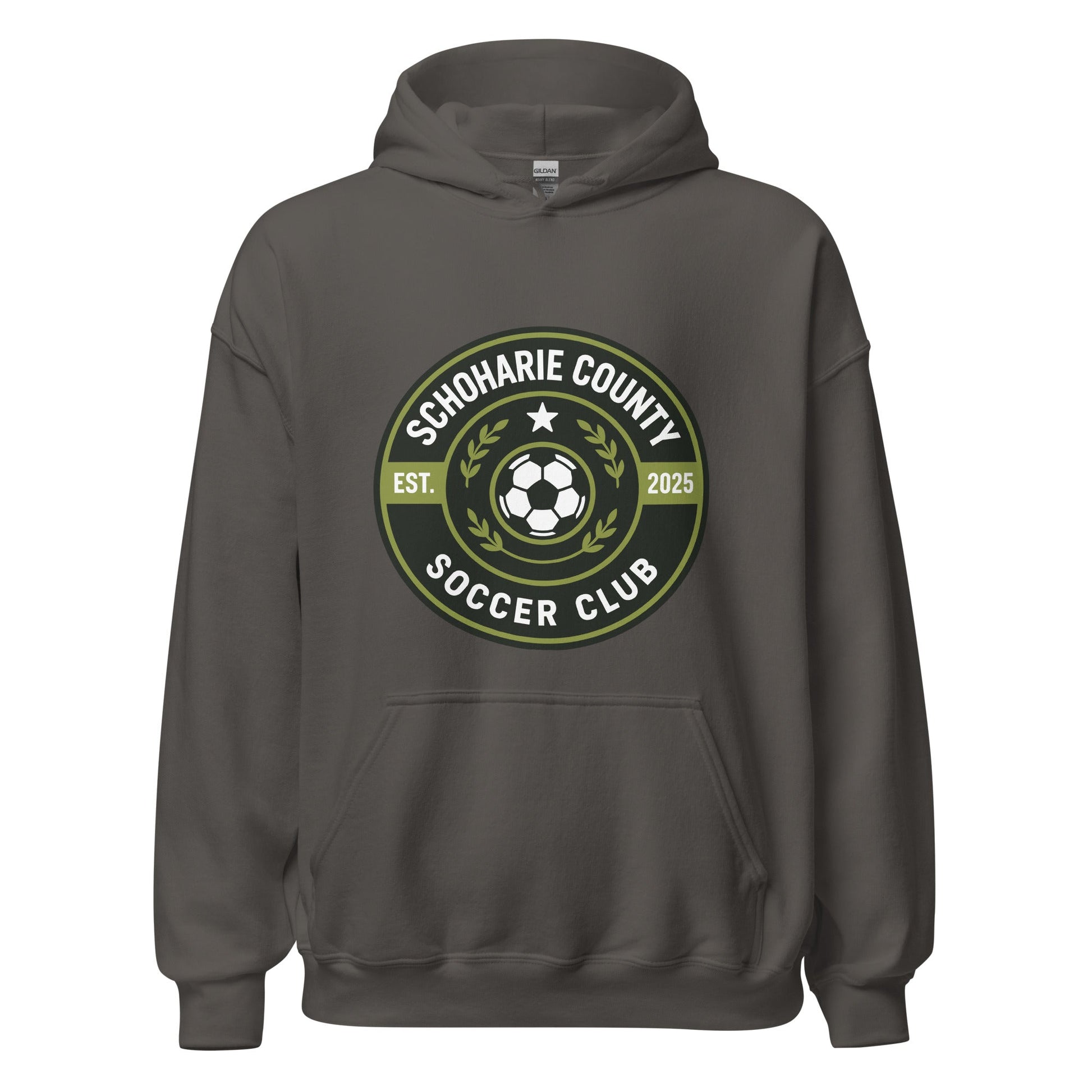 Classic | Hoodie | Schoharie County Soccer Club | Badge Logo