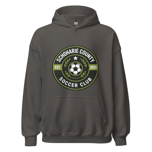 Classic | Hoodie | Schoharie County Soccer Club | Badge Logo