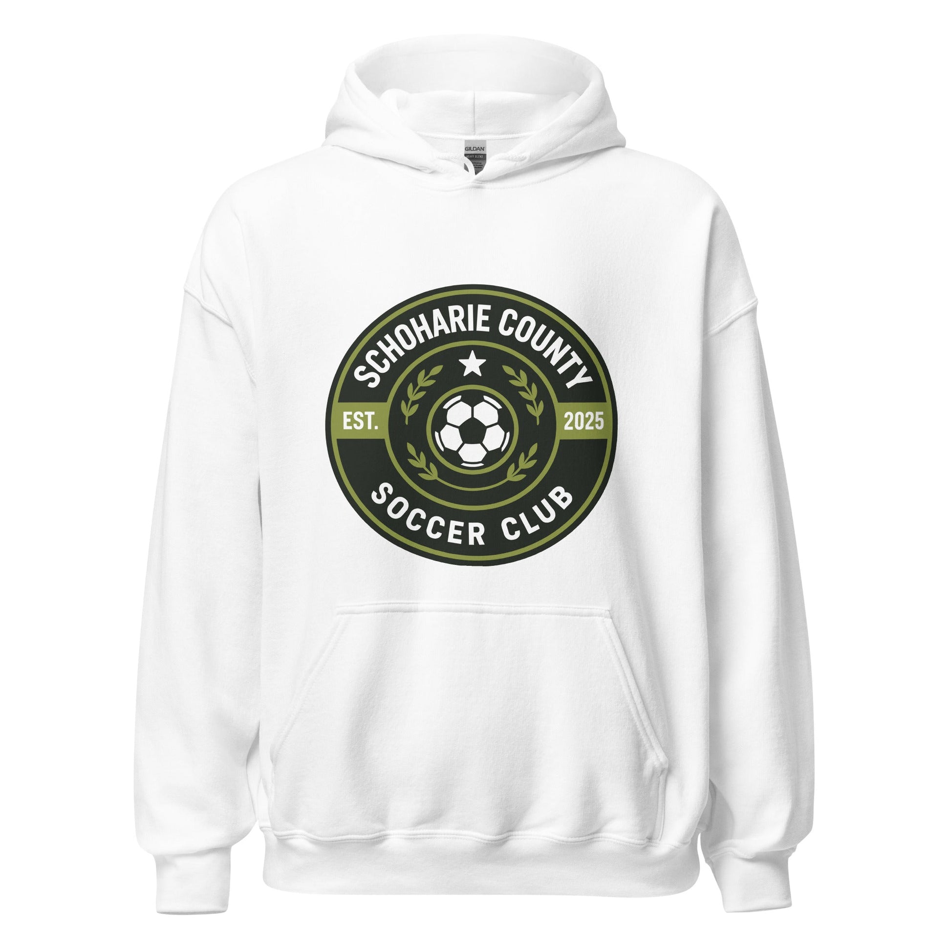 Classic | Hoodie | Schoharie County Soccer Club | Badge Logo