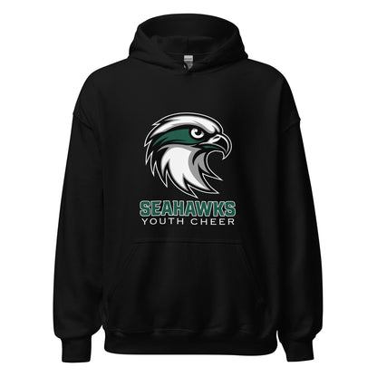 Classic | Hoodie | Seahawks Youth Cheer | Alt Script Logo