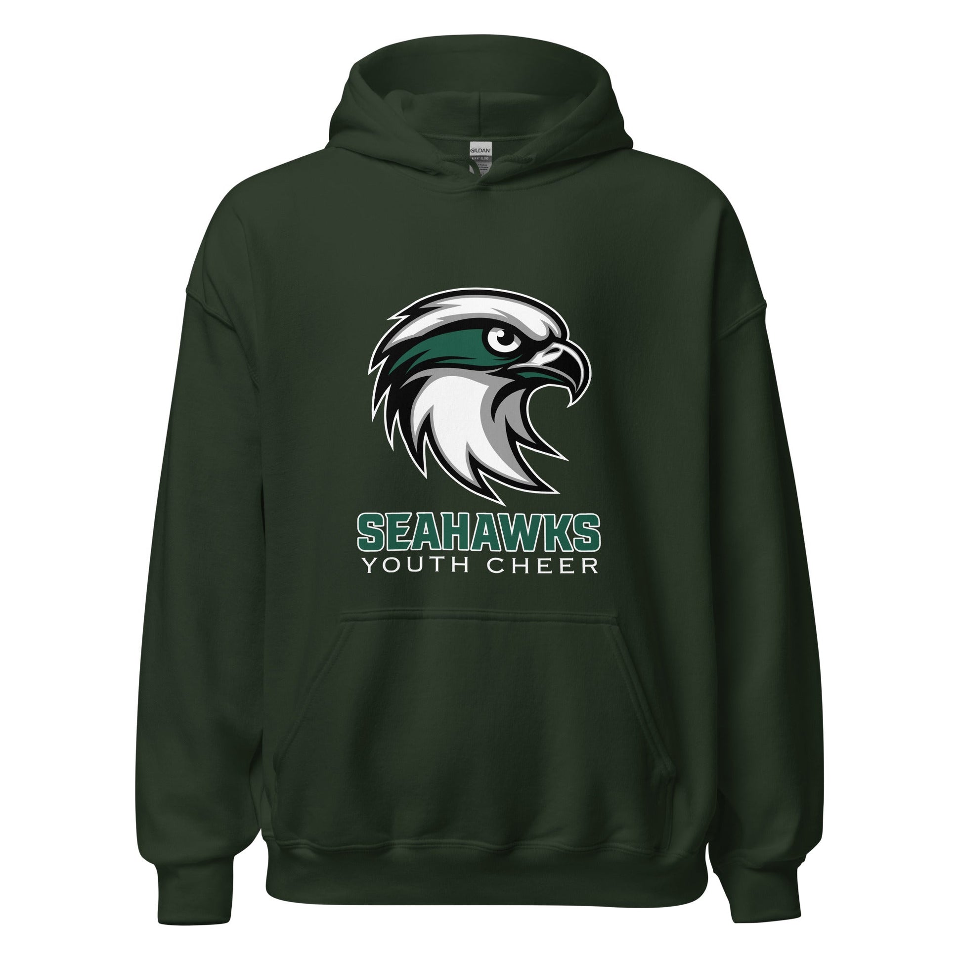 Classic | Hoodie | Seahawks Youth Cheer | Alt Script Logo