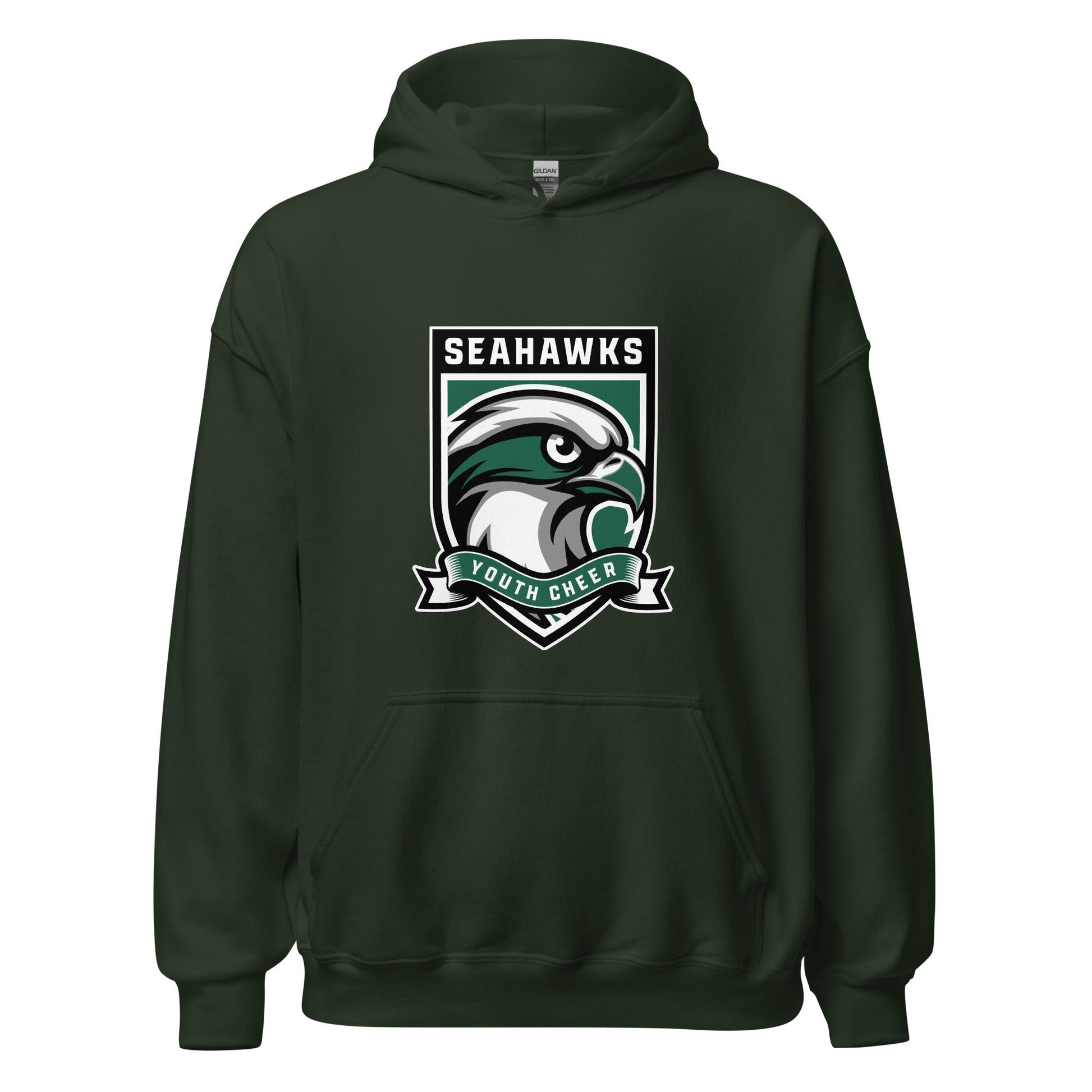 Classic | Hoodie | Seahawks Youth Cheer | Shield Logo