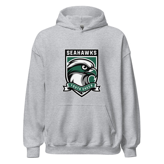 Classic | Hoodie | Seahawks Youth Cheer | Shield Logo