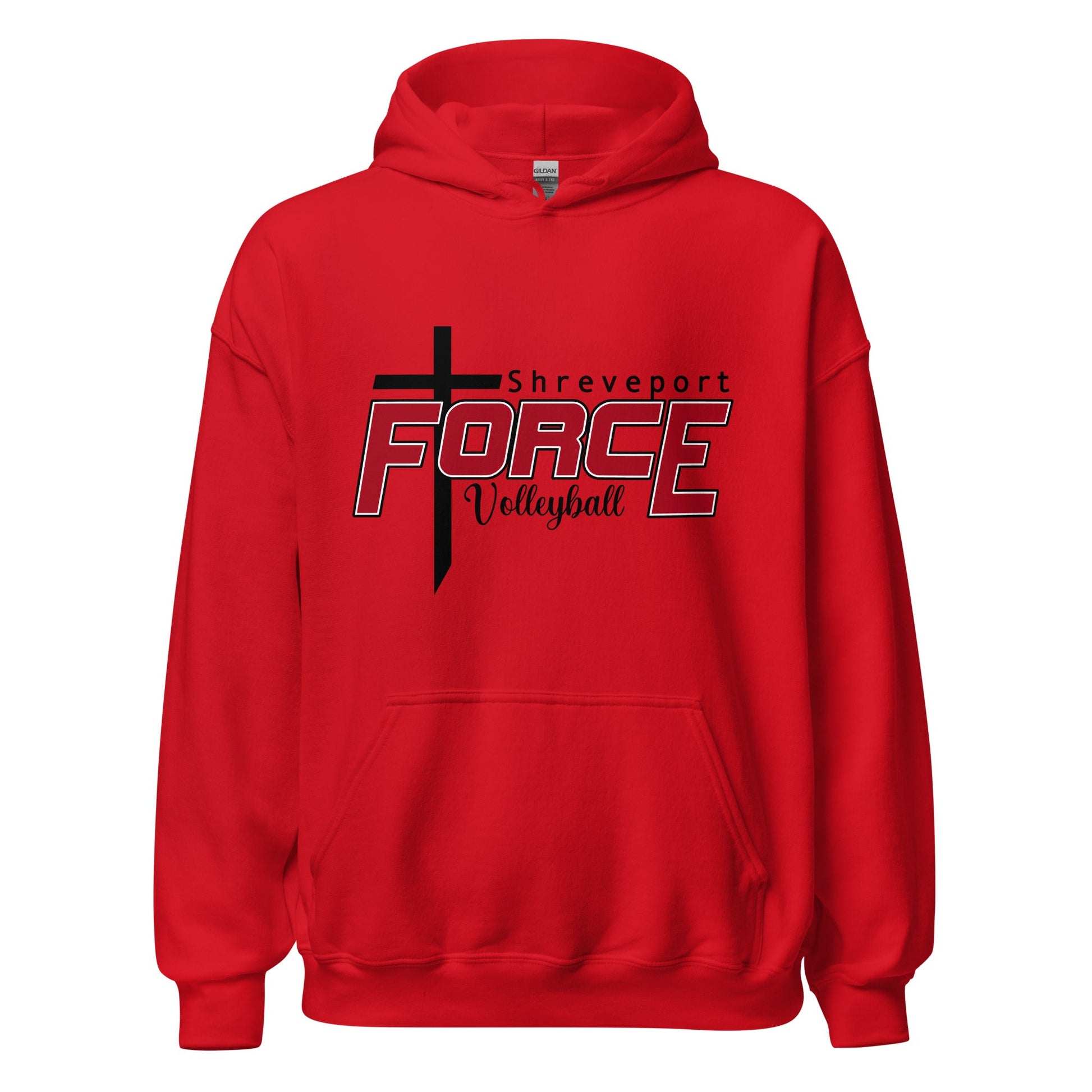 Classic | Hoodie | Shreveport Force Volleyball | Crest Logo