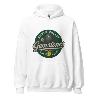 Classic | Hoodie | Silver Valley Gemstones | Badge Logo
