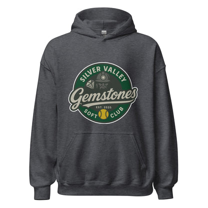Classic | Hoodie | Silver Valley Gemstones | Badge Logo