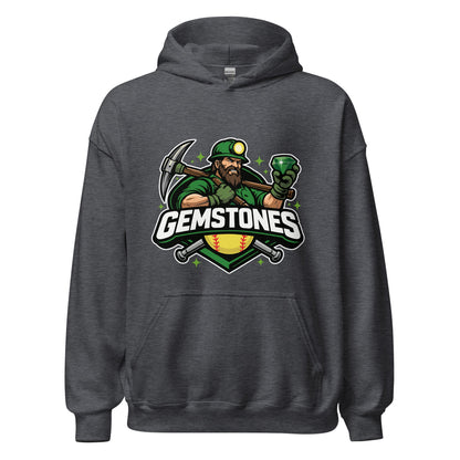 Classic | Hoodie | Silver Valley Gemstones | Emerald Valley Logo