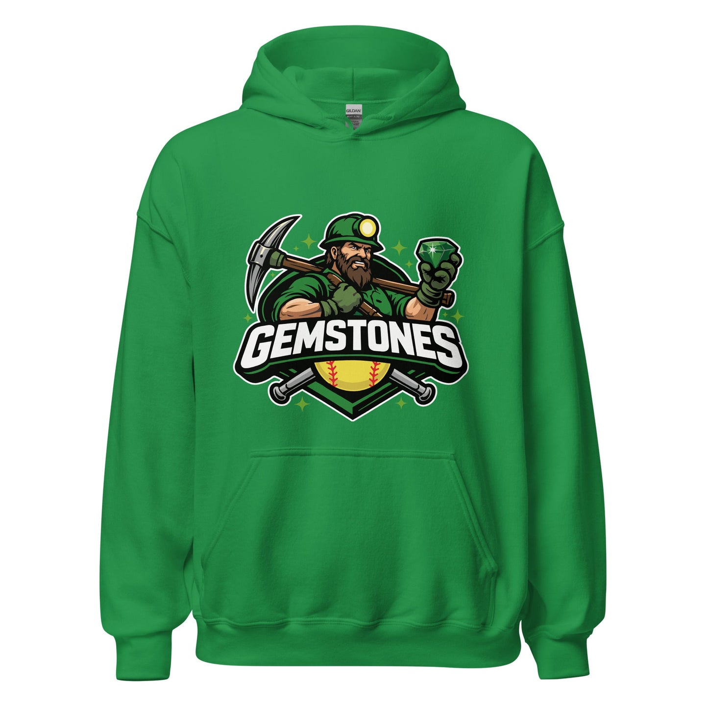 Classic | Hoodie | Silver Valley Gemstones | Emerald Valley Logo