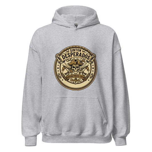 Classic | Hoodie | Sinton Desperados Baseball | Badge Logo