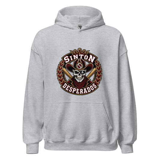 Classic | Hoodie | Sinton Desperados Baseball | Ridge Varsity Logo