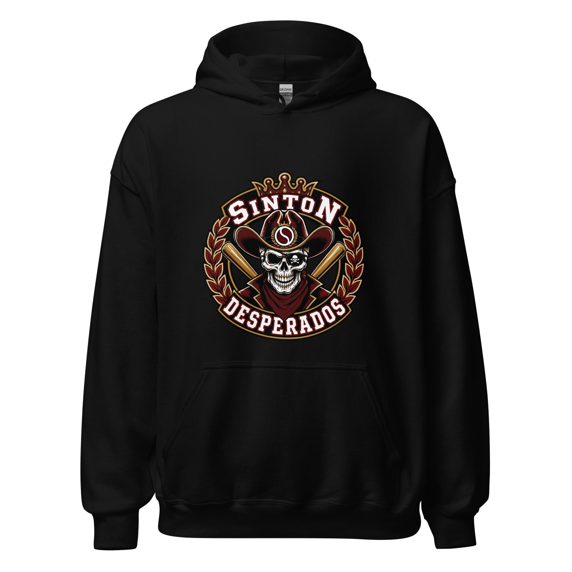 Classic | Hoodie | Sinton Desperados Baseball | Ridge Varsity Logo