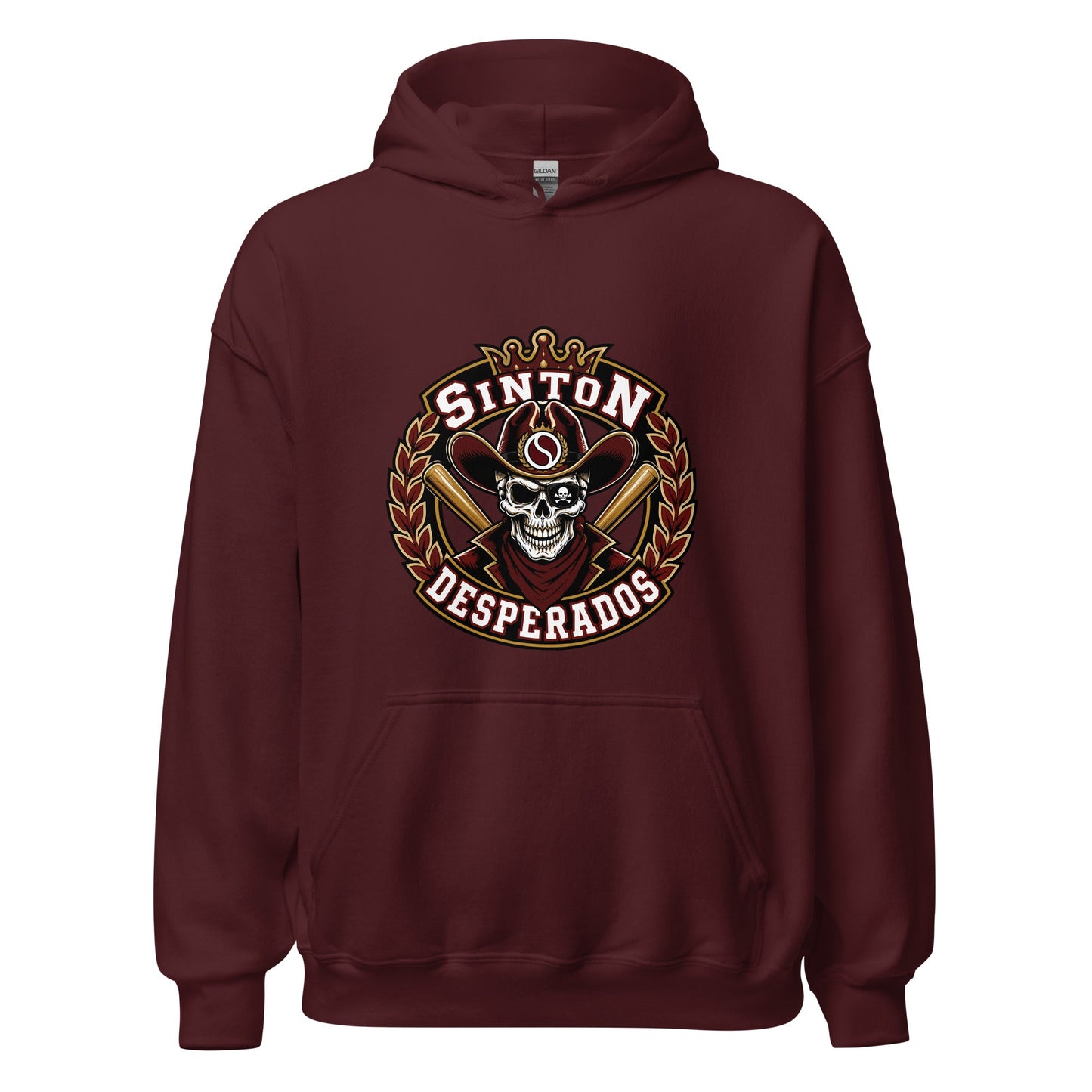 Classic | Hoodie | Sinton Desperados Baseball | Ridge Varsity Logo