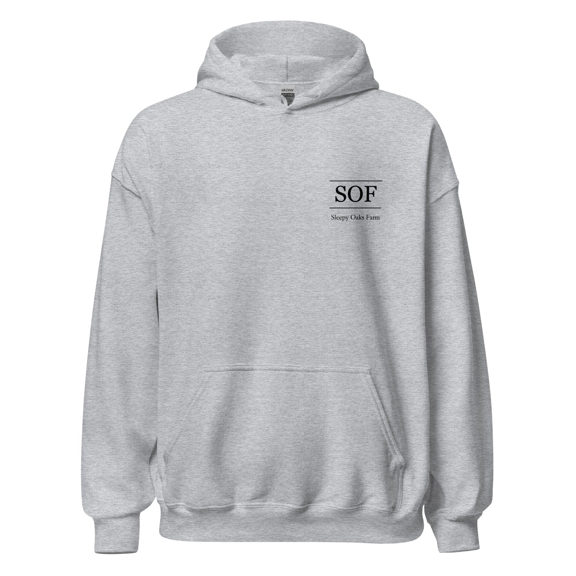 Classic | Hoodie | Sleepy Oaks Farm | SOF Logo