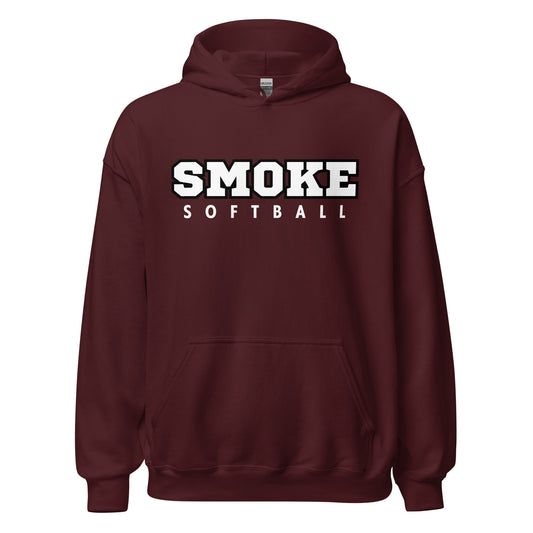 Classic | Hoodie | Smoke 14U Softball | Crest Logo