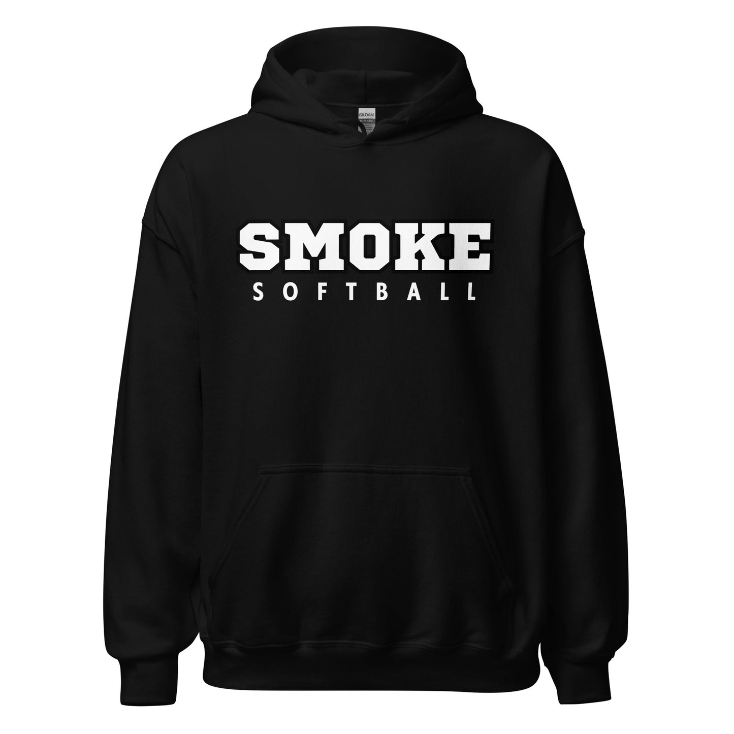 Classic | Hoodie | Smoke 14U Softball | Crest Logo